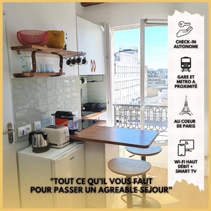 La Parisienne - Au Centre De - Lumineux - Vue Panoramique Appartamento Parigi